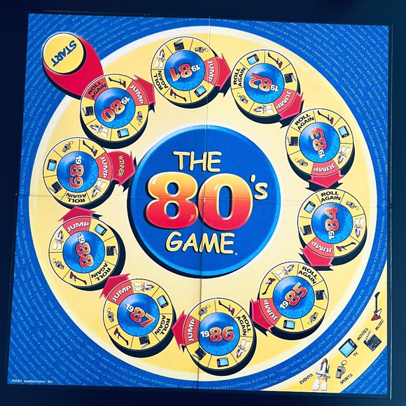 The 80s Game (2001) Vintage Board Game - COMPLETE - Picture 4 of 8
